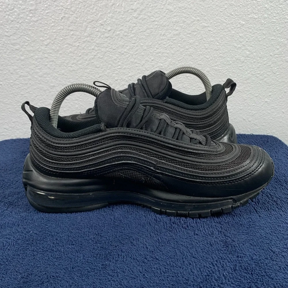 Nike Air Max 97 Shoes Womens Size 9 Black Smoke Grey Black Sneakers DH8016-002